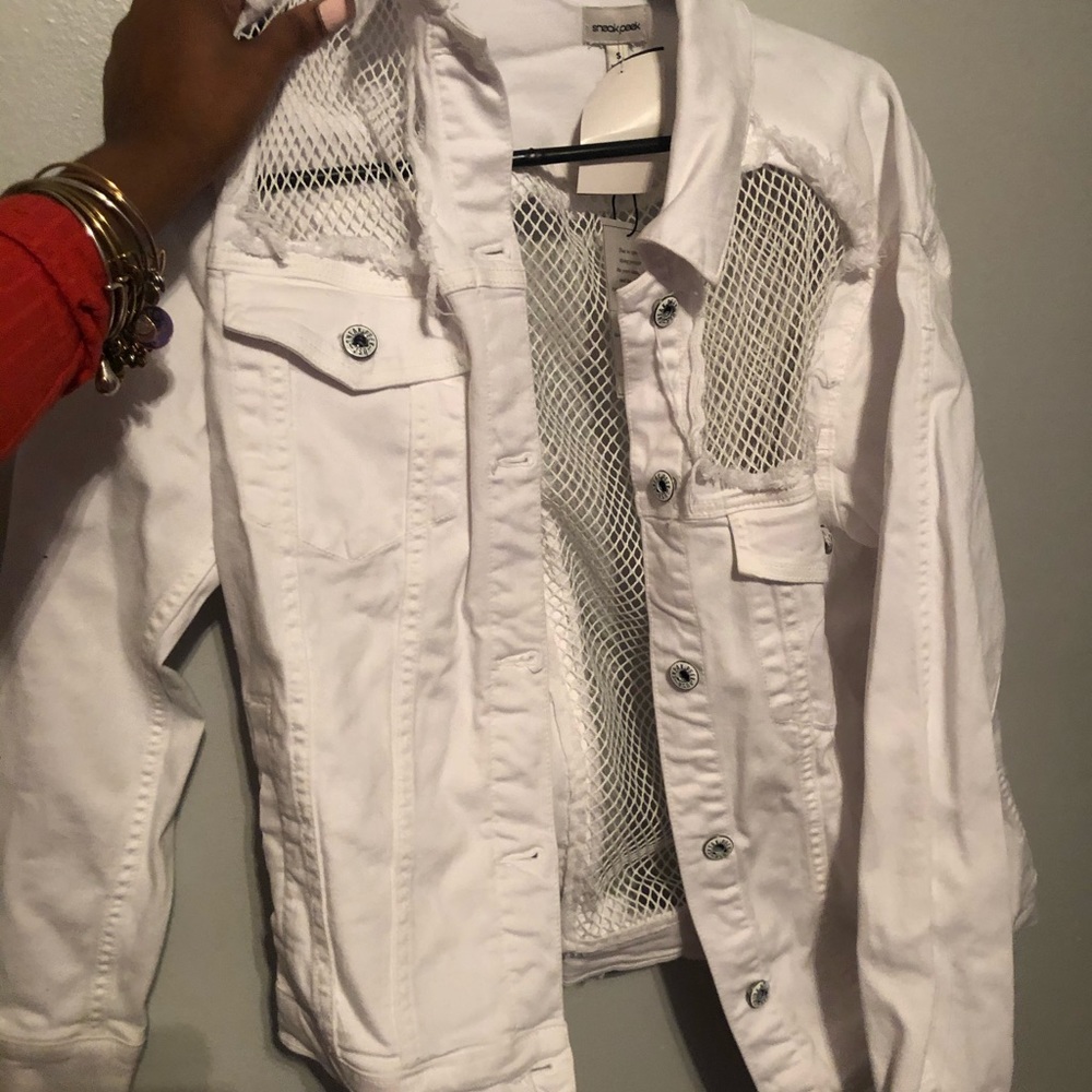 Distress Jean Jacket